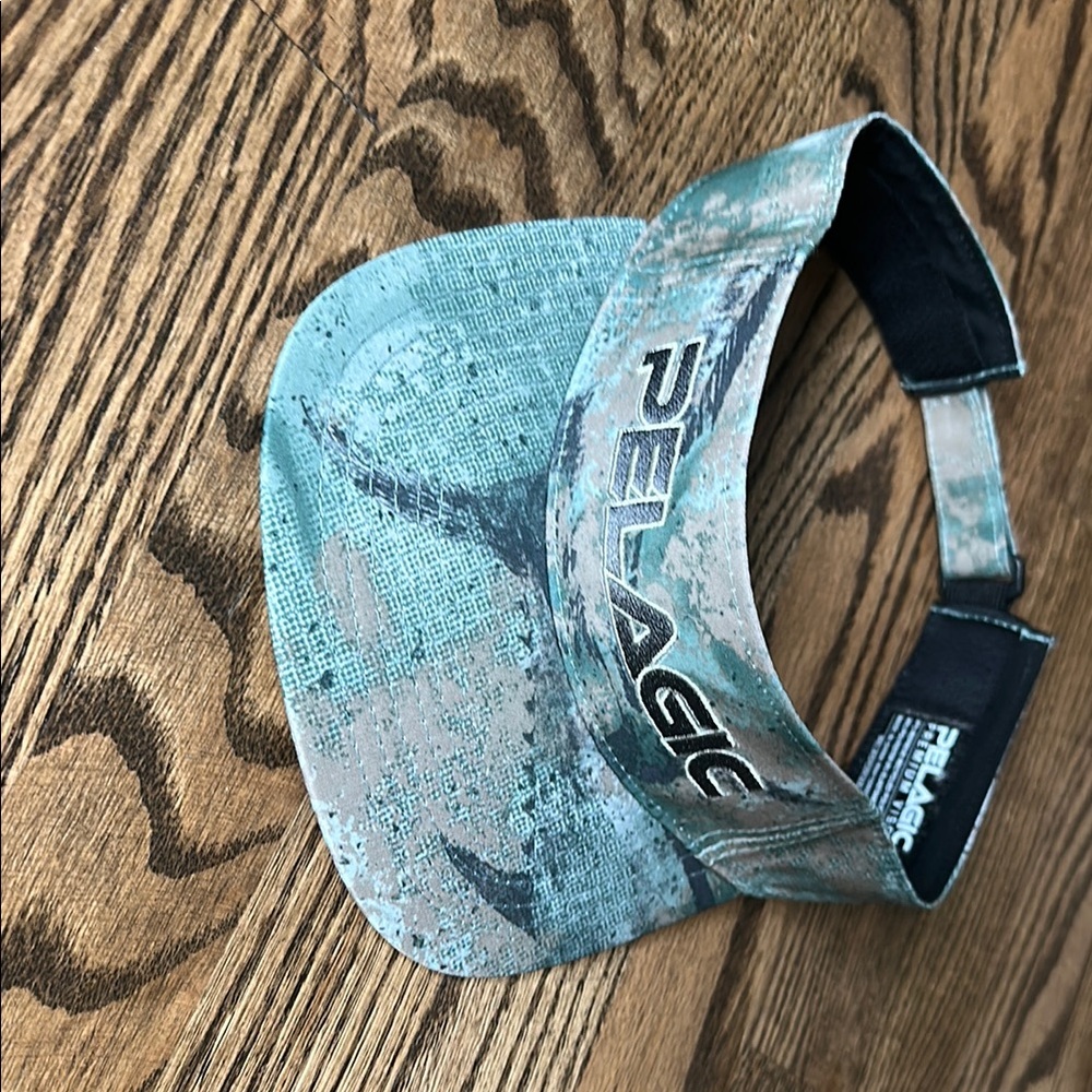 Pelagic Blue Camo Visor - Picture 3 of 6